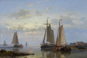 Evening on the Estuary by Abraham Hulk